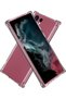 case for Samsung Galaxy S22 Ultra, Clear Transparent Soft TPU Silicone Cover, Shockproof Drop Protection, Reinforced Corners, Raised Camera Protection, Wireless Charging Compatible, Anti Scratch