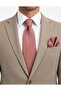 8 cm Brick Red Dot Pattern Tie and Handkerchief Set