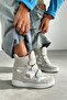 Magic Ice Gray Hidden Heel Women's Sneakers - 2