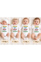 Newborn 100% Cotton 4-Piece Bodysuit Set