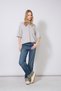 Stand Collar Reglan Sleeves Buttoned Knitwear Cardigan Gray - 2