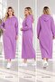 Women's Plus Size Hooded Dress - 3