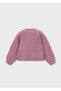 Girl's Knitted Sweater Dusty Rose 4314 - 4