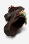 Denise Women's Faux Leather Slippers Brown Suede - 3