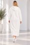 Women's Plus Size Hooded Dress - 3