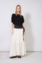 Asymmetric Garnish Detail Tie-Up Knitwear Sweater Black - 2