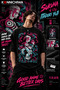 Jujutsu Kaisen Satoru Gojo Suguru Geto Sukuna Printed Black T-Shirt Tee Tshirt – Anime Crew Neck