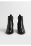 1928160K Genuine Leather 6cm Thick Heel Boots for Women - 3