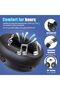 BERIBES Bluetooth Headphones WH202A - 4