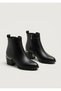 1928160K Genuine Leather 6cm Thick Heel Boots for Women - 4