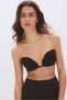 Non-wired push-up balconette bra - 2
