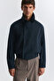 Asymmetric Collar Coat - 4