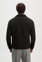 Slim Fit Shirt Collar Knitwear Suede Snap Fastener Men's Coat Black - 39680.26K - 4