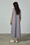 Plaid V-Neck Jacket - 6