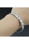 Silver Italian Charm Modular Bracelet - Flexible Modular Italian Charm Steel Bracelet – Silver Color Tarnish-Resistant Stainless Adjustable Unisex Jewelry - 6