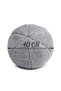 Plush Ball Pillow - Round Decorative Pillow, Soft Plush Home Decor - 5