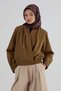 Twill Silk Scarf 53004 Burgundy Brown