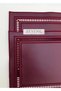 Premium Leather Hole Punch Rectangular American Service Burgundy 1 Piece - 4