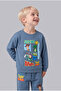 Toy Story Printed Blue Baby Boy Top and Bottom Set I3539A5/Be739 - 5