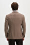 Plain Slim Fit Wool Blend Men's Jacket Mink - 41509.26K - 4