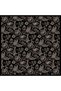 Sura Silk Scarf 53004 Black Beige - 5