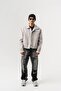 Athlete Suede Men's Jacket with Embroidered Back Detail and Snap Closure - 5
