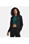 Sport Terry Zippered Black Women's Jacket 6011017-001