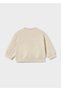 Baby Girl Printed Sweatshirt Beige 2433 - 2