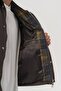 Master Men's Coat with Zipper and Snap Closure Collar - 2