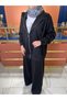 Premium Stone Embroidered Suit Black - 3