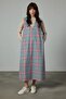 Plaid V-Neck Jacket - 4