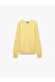 Long Sleeve Comfortable Fit Crew Neck Basic Knit Sweater