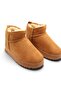 Women's Poly Lightweight Suede Looking Boots with Fur Inside the Sole, Cold Resistant Daily Boots - 2