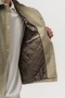 Athlete Suede Men's Jacket with Embroidered Back Detail and Snap Closure - 6
