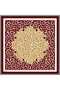 Twill Silk Scarf 53002 Burgundy - 5