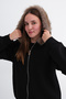 Furry Hooded Sweatshirt H9072 - 3