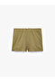 Comfortable Fit Pointelle Fabric Shorts Pajama Bottoms