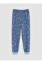 Patterned Boys' Pajama Set (W6) - 3