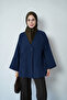 Women's Hijab Jacket with Front Buttons and Double Pocket Detail