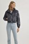 Printed Women's Jacket M1110269-8 - 2