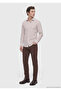 White Striped Regular Fit Long Woven Classic 100% Cotton Shirt - 3
