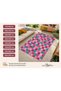 Dora Glittering Mosaic Pattern Woven Base Decorative Digital Printing Carpet Sdtamour4165 - 3