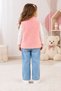 Girls' Plush Vest Rabbit Embroidery Zipper Pocketless Zero Sleeve Soft Winter Vest - 2