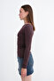 Kayık Neckline Gathered Blouse B06105 - 4