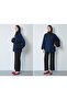 Women's Hijab Jacket with Front Buttons and Double Pocket Detail - 2