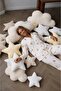 Women's Buttoned Long Sleep and White Pajama Set - 3