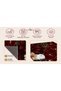 Dora Burgundy Lily Leopard Pattern Woven Base Decorative Digital Printing Carpet Sdtamour4166 - 8