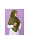 Girls Hijab for Kids – Modest Islamic Headscarf with Decorative Flower Detail - 2
