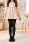 Seamless Luxury Combed Cotton Girls' Pantyhose (2 Pieces) - 3