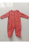 Set of 3 3-6 Months 68 cm Baby Rompers with Booties Unisex Seasonal Snap Fastener Baby Rompers - 4